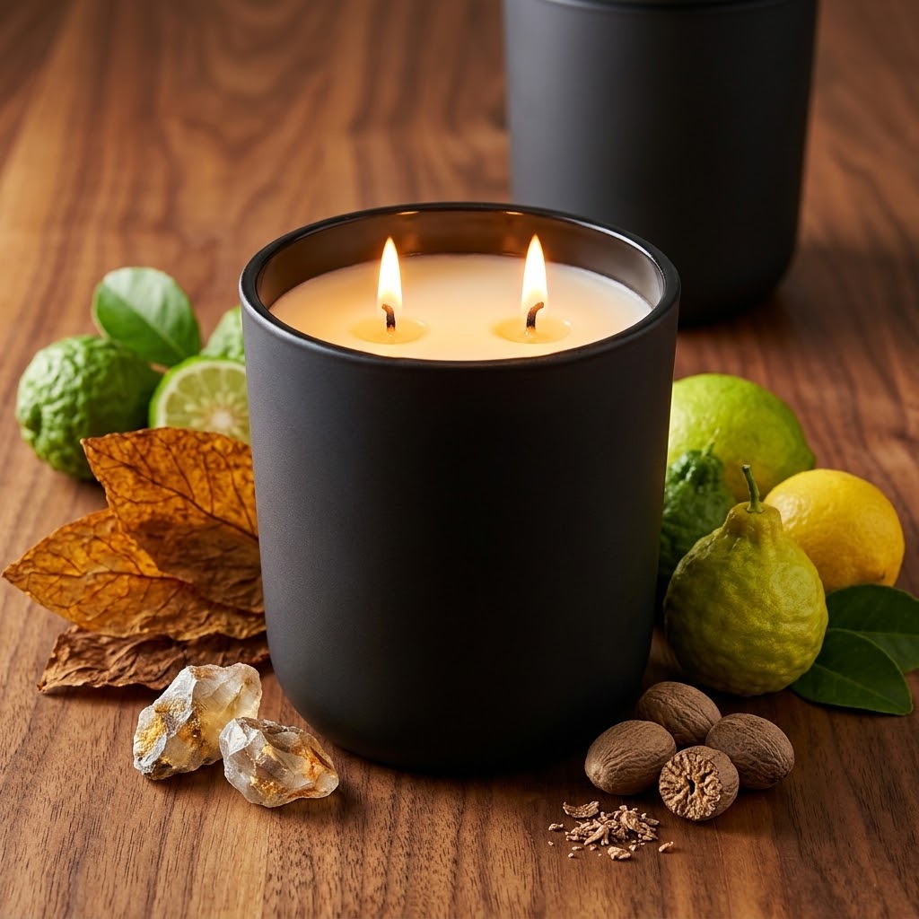 Rustica Musk Scent Candle