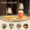 Candle Warmer Lamp With Timer Crystal Clear Wax Warmer