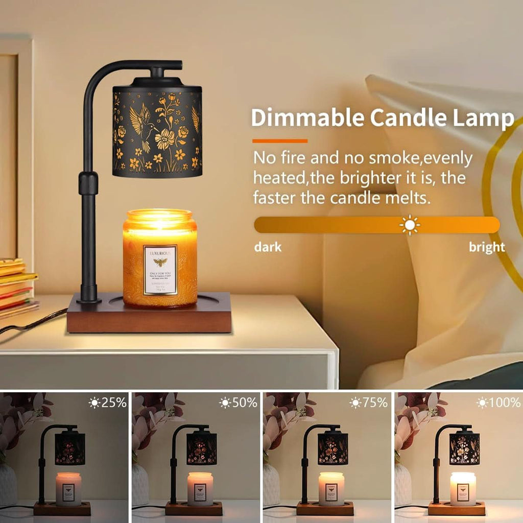 Candle Warmer Lamp Dimmable Adjustable Height Decor